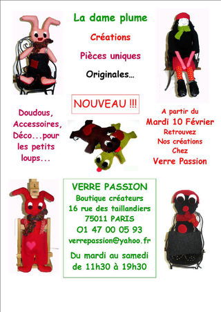 AFFICHE VERRE PASSION